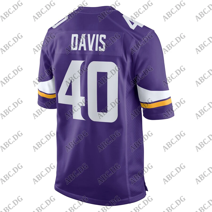 

Men Women Kid Youth Minnesota Adam Thielen Purple Game Player Jersey