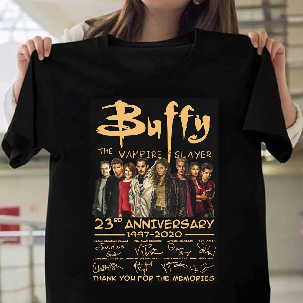 

Buffy The Vampire Slayer T-Shirts Cute Short Sleeve Cotton Tee Shirt Unisex Casual Summer Tops