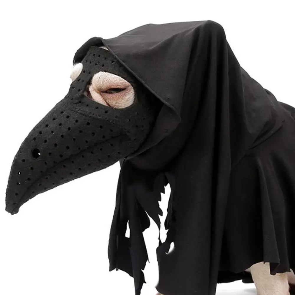 Маска для рта с ужасной птицей и клювом маска животных на Хэллоуин костюм