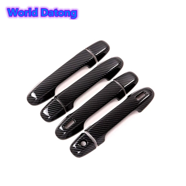 Автомобильная боковая дверная ручка Крышка отделка с умными отверстиями для