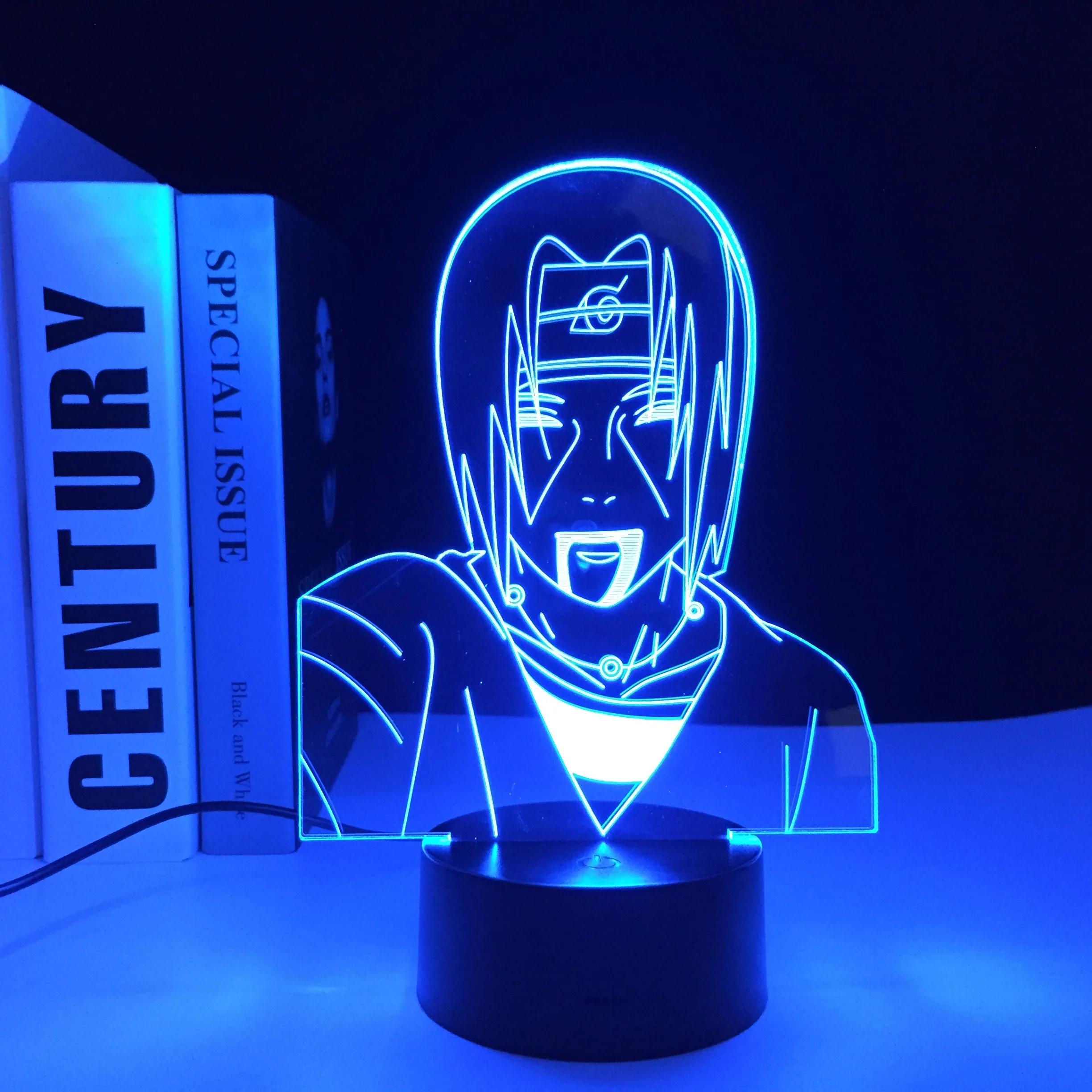 

Anime Figure The Last Smile Cool 3D Lamp Child Night Light Bedroom Decor Light Gift LED Touch Sensor Colorful Nightlight