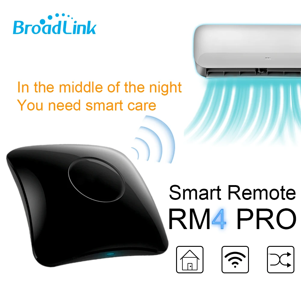 Пульт дистанционного управления Broadlink RM4 Pro RM4c mini универсальный инфракрасный