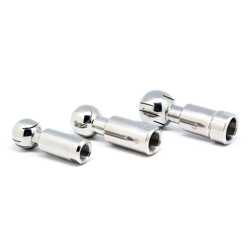 1/2 &quot 1 1/2&quot BSPT Резьба высокого Давление спрей мяч cip Нержавеющая сталь SS 304