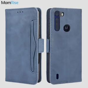 for moto one fusion wallet case magnetic book flip cover for moto one fusion plus card photo holder luxury leather phone fundas free global shipping