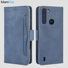 Чехол-Кошелек для MOTO One Fusion с магнитной застежкой-книгой, чехол для MOTO One Fusion Plus, визитница, роскошный кожаный чехол для телефона