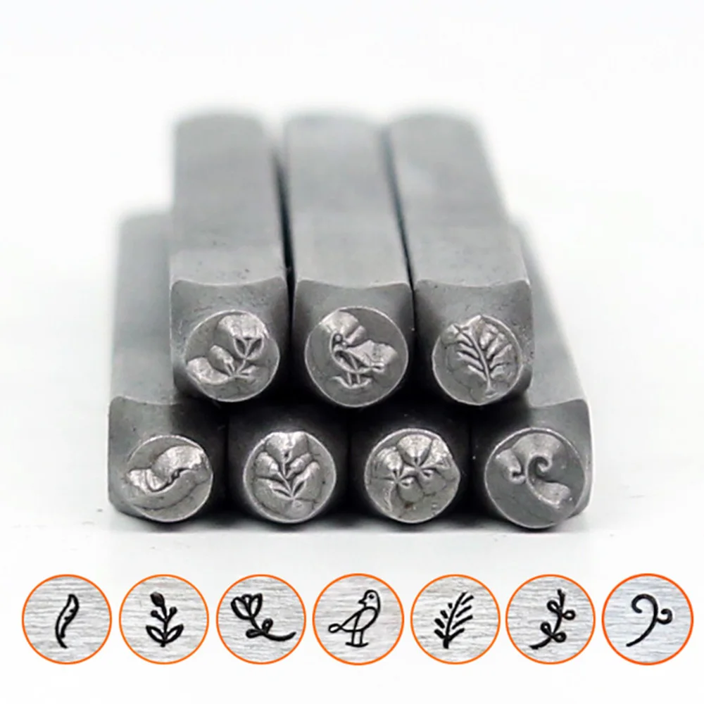 3 мм шаблон листа/щупальца растения/Птицы дизайн металлических ювелирных марок