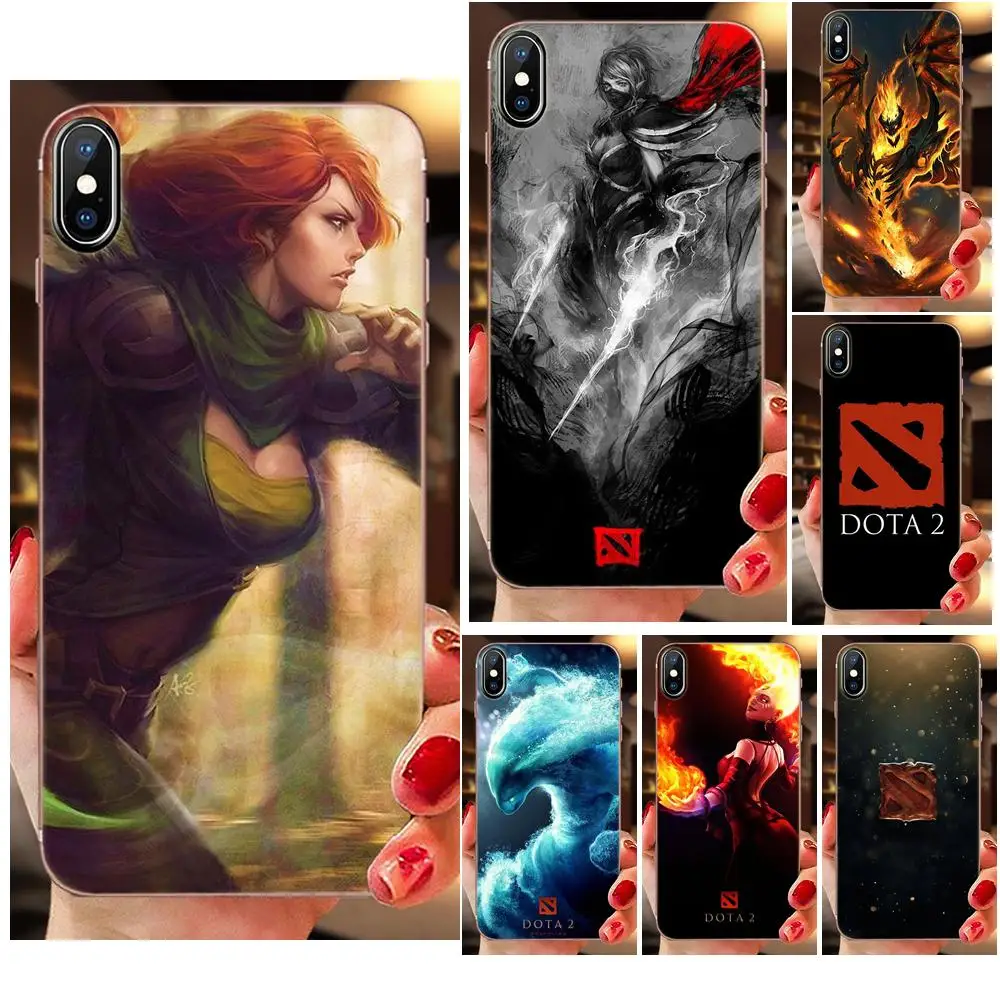 Модный чехол для телефона Dota 2 с логотипом Huawei Honor Mate 7 7A 8 9 10 20 V8 V9 V10 V30 P40 G Lite Play Mini Pro