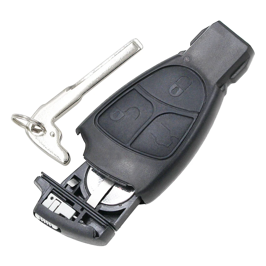 Умный пульт дистанционного управления для автомобиля fob 3 кнопки 433 МГц Mercedes Benz B C E