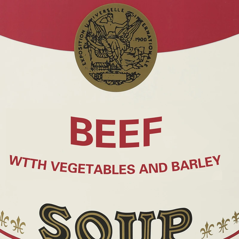 Абстрактные Художественные принты с изображением томатного супа Энди вархола