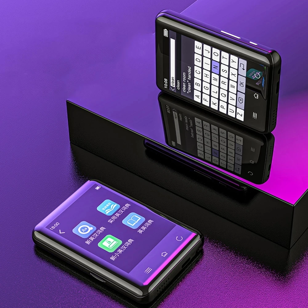 Оригинальный спортивный MP3 плеер RUIZU D66 с Bluetooth 2 8 дюймовый сенсорный экран уличный