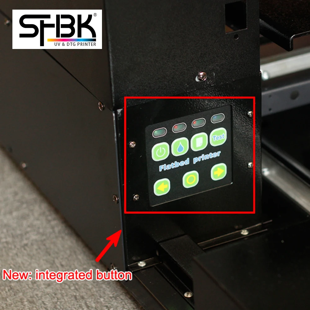 A3 УФ планшетный принтер Маленький Многофункциональный Подгонянная мобильный