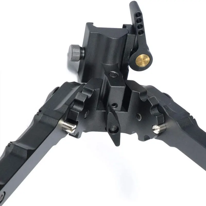 

Outdoor Hunting V9 One-Piece Tripod Tactical Tripod 7.25"-9" Adjustable Bamboo Tripod 20mm Picatinny Weaver Rail