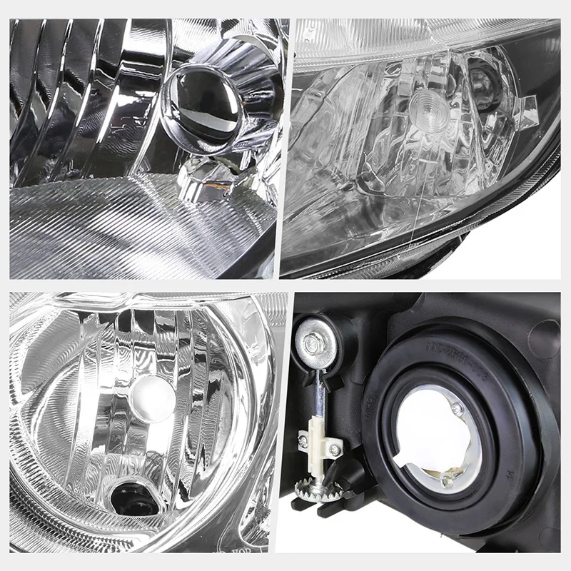 

1 Pair Front Left and Right Headlights Head Light Lamp for Honda Civic 4 Door Style 2006-2011 33151SNCA01 33151SNCA02