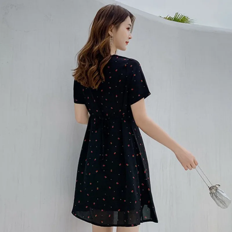 Женское винтажное кружевное платье трапециевидной формы Элегантное