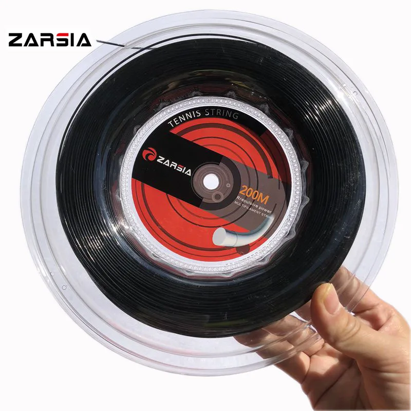 

ZARSIA Polyester Tennis Racquet String, Hard-to-play Hard Line 200 Meters Of Tennis Line 17G/1.25mm