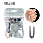 ROSALIND 1 шт. Гель-лак для ногтей хромированный пигмент для украшения ногтей блестящие алюминиевые хлопья волшебный зеркальный эффект пудра блестки