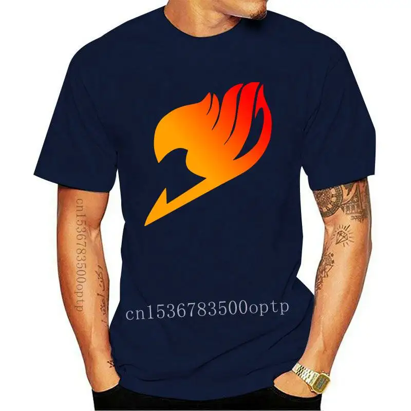 

New Manga Fairy Tail Anime Mens 50/50 t shirt Knitted 100% cotton plus size 3xl Novelty Interesting Funny Spring slim shirt