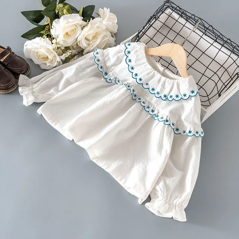 

New Spring baby girl clothes fashion design outfit shirt tops for toddler girls baby clothing all-match pullover shirt jacket