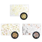 120 шт Смешанные стимпанк Cogs шестерни часы очарование УФ Рамка Смола ювелирные наполнителя DIY аксессуары инструменты для изготовления