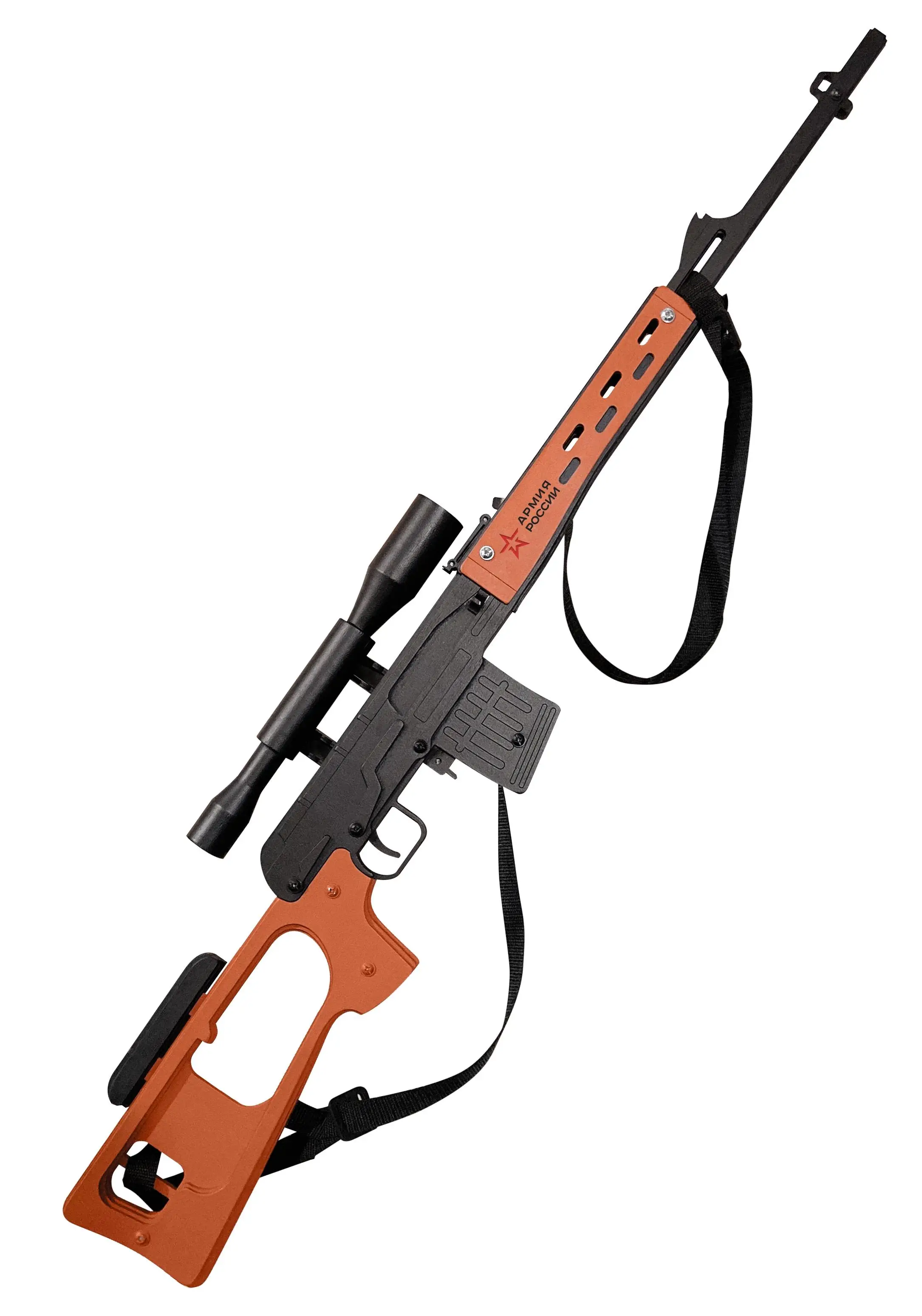 Резинкострел из дерева Армия России СВД (Снайперская винтовка)|Наборы для сборки