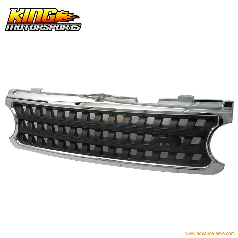 Подходит для 06 07 08 09 Range Rover Grill Land Blacktype 2 - Chrom Black USA Domestic бесплатная доставка |