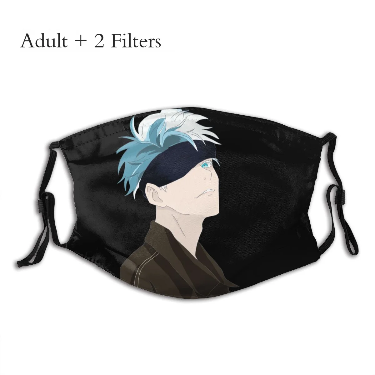 

Jujutsu Kaisen Facial Mascarilla Look Fashion Reusable Mask With Filters