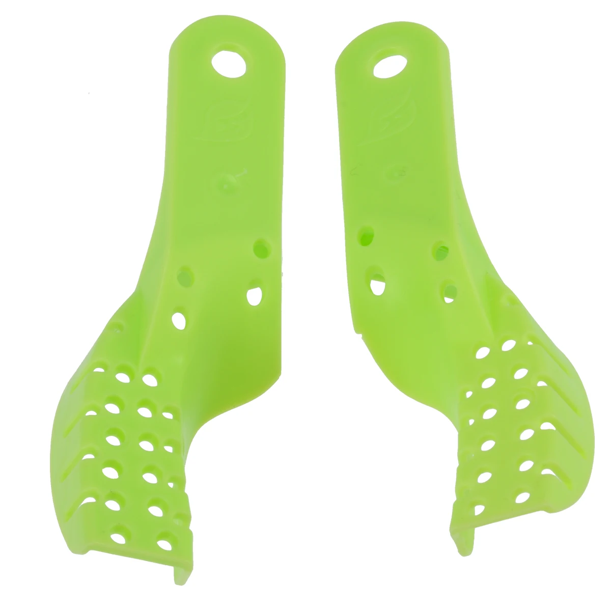 10 шт зубные оттискные ложки Пластик материалы зубы держатель зубной центральной