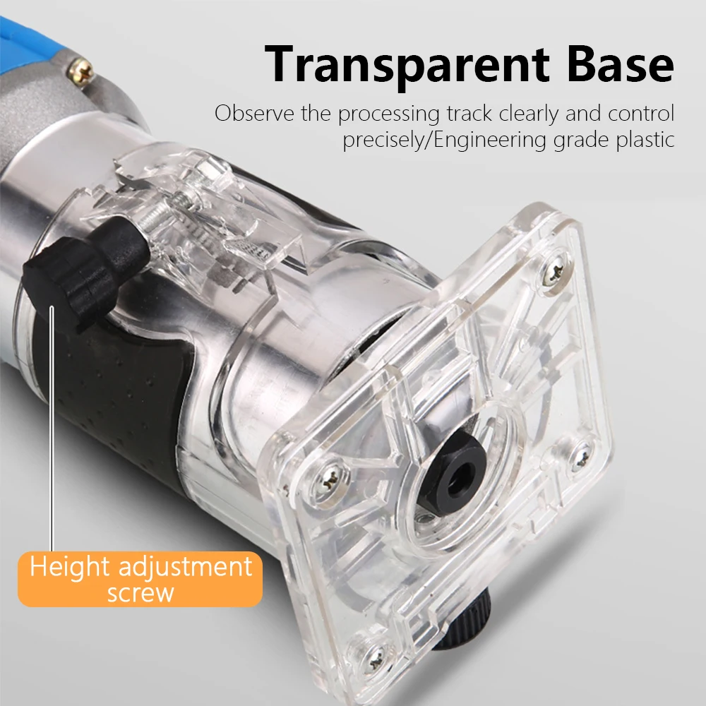 800 Вт 30000 об/мин деревообрабатывающий электрический триммер фрезерный