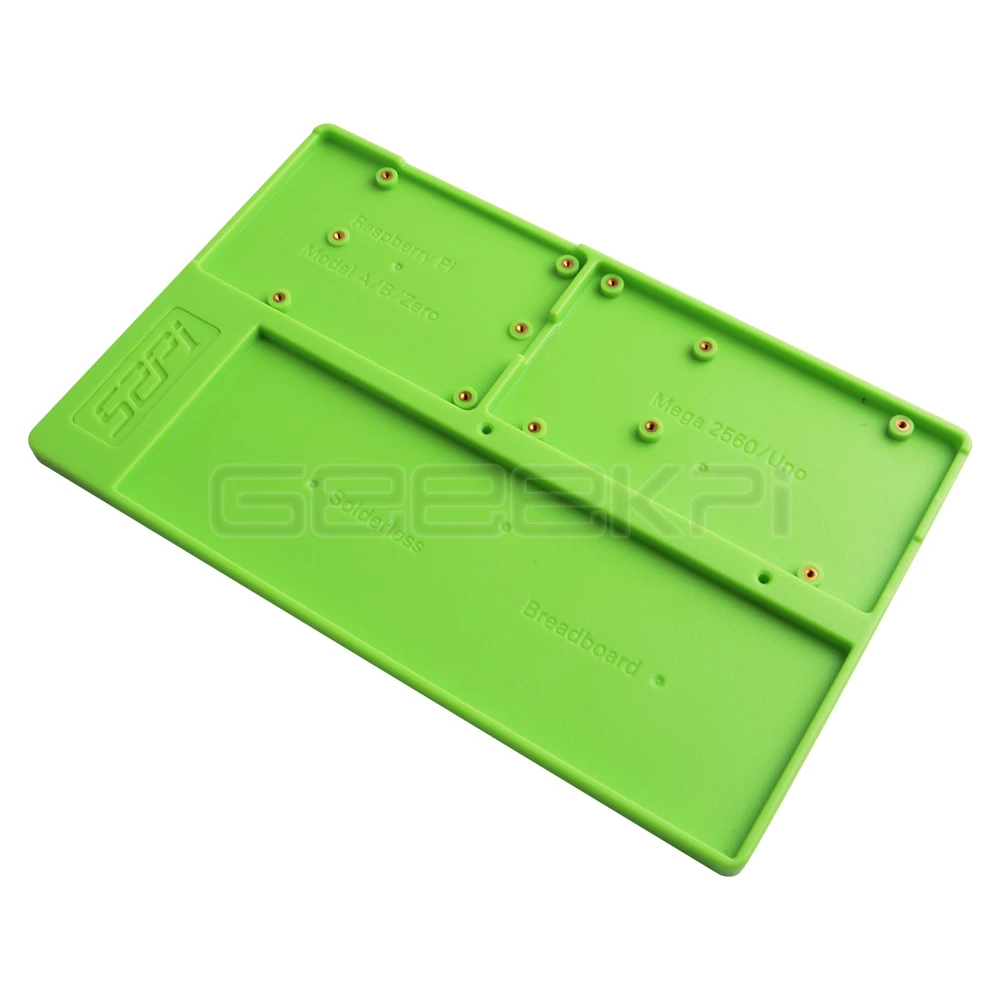 Держатель платформы для экспериментов GeeekPi ABS макетная плата Raspberry Pi 4 B / 3B + 2B Zero/W