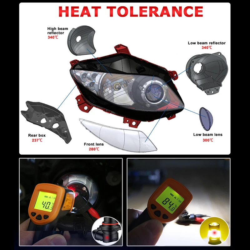 hlxg H11 Fog Light H8 LED Car Lights 9005 HB3 9006 HB4 Bulbs Yellow 3000K White 6000K Daytime Running DRL 12V Lamp |