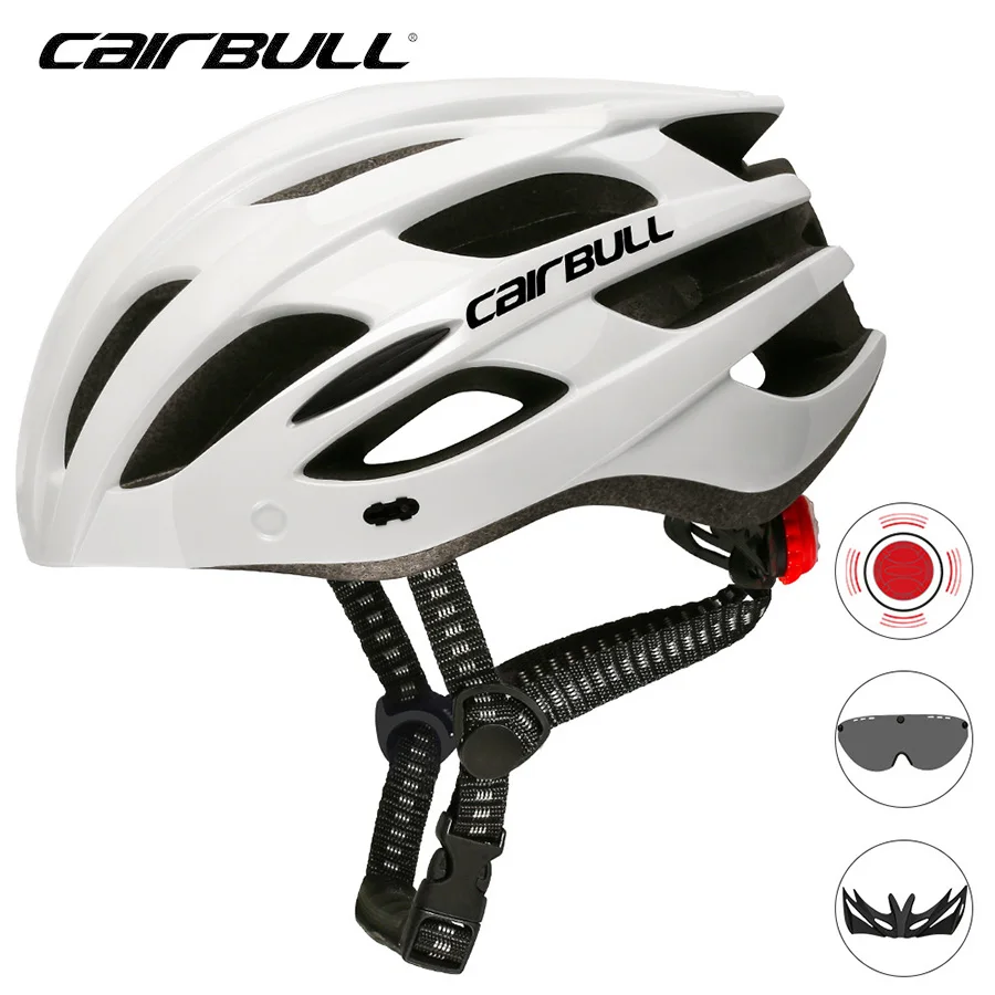 Cairbull SPARK светодиодный велосипедный шлем 226g легкий MTB задний фонарь с линзами