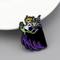 movie maleficent queen brooch pin badge trendy jewelry gift for friends