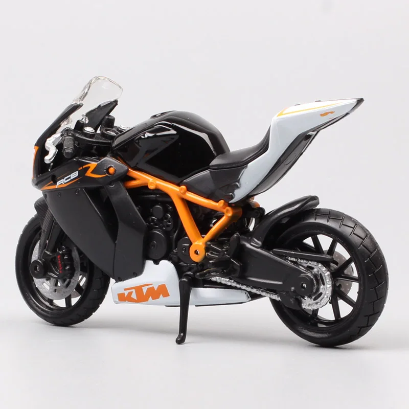 1:18 Масштаб Мини bburago KTM 1190 RC8 R спортивный велосипед литья под давлением модель игрушки superbike транспортные средства Мотоцикл цикл детский хобби сувенир