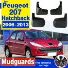 Брызговики передние и задние для Peugeot крыло брызговиков, 207-2006, хэтчбек, 4 шт.