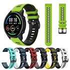Ремешок силиконовый для Samsung Galaxy Watch Active Gear Amazfit GTR Huawei GT 2 2E GT2 GT2E 46 мм, аксессуары для браслета, 20 мм 22 мм
