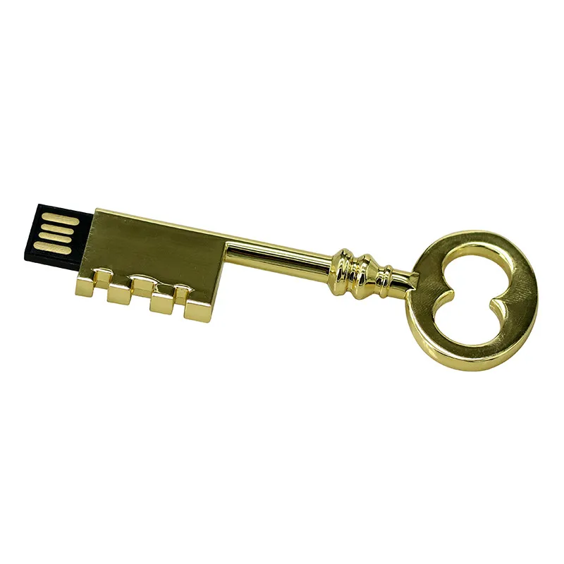Сердце ключ USB флэш-накопитель ювелирные изделия Алмазный ключ ручка-накопитель 4G 8GB 16GB 64GB Флешка карта памяти Usb флешка водонепроницаемый металлический ключ