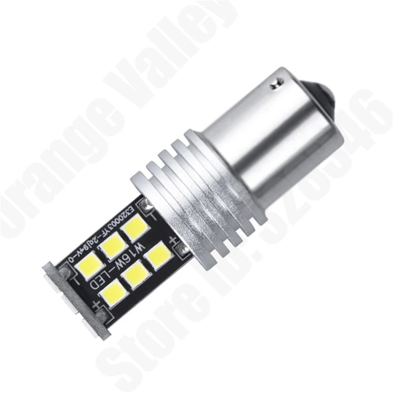 100 шт. 1156 BA15S BAY15D 1157 T20 7440 7443 P21W 15 SMD 3528 Светодиодный автомобильный сигнал поворота