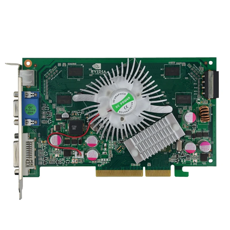 Совершенно новая видеокарта nVIDIA GeForce 7600GT 512 Мб DDR2 AGP solt 8X 4X VGA DVI|Платы расширения| |