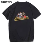Мужская футболка Dreamville с принтом семьи J Cole, модная мужская футболка в стиле хип-хоп, с принтом в виде рэпера, Забавные футболки, топы, уличная одежда