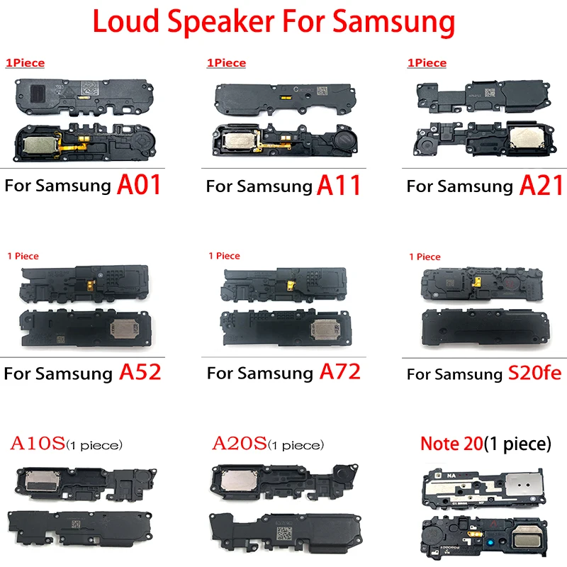 5 шт. динамик для Samsung A920 A11 A01 A21 A52 A72 S20fe|Шлейфы мобильных телефонов| |