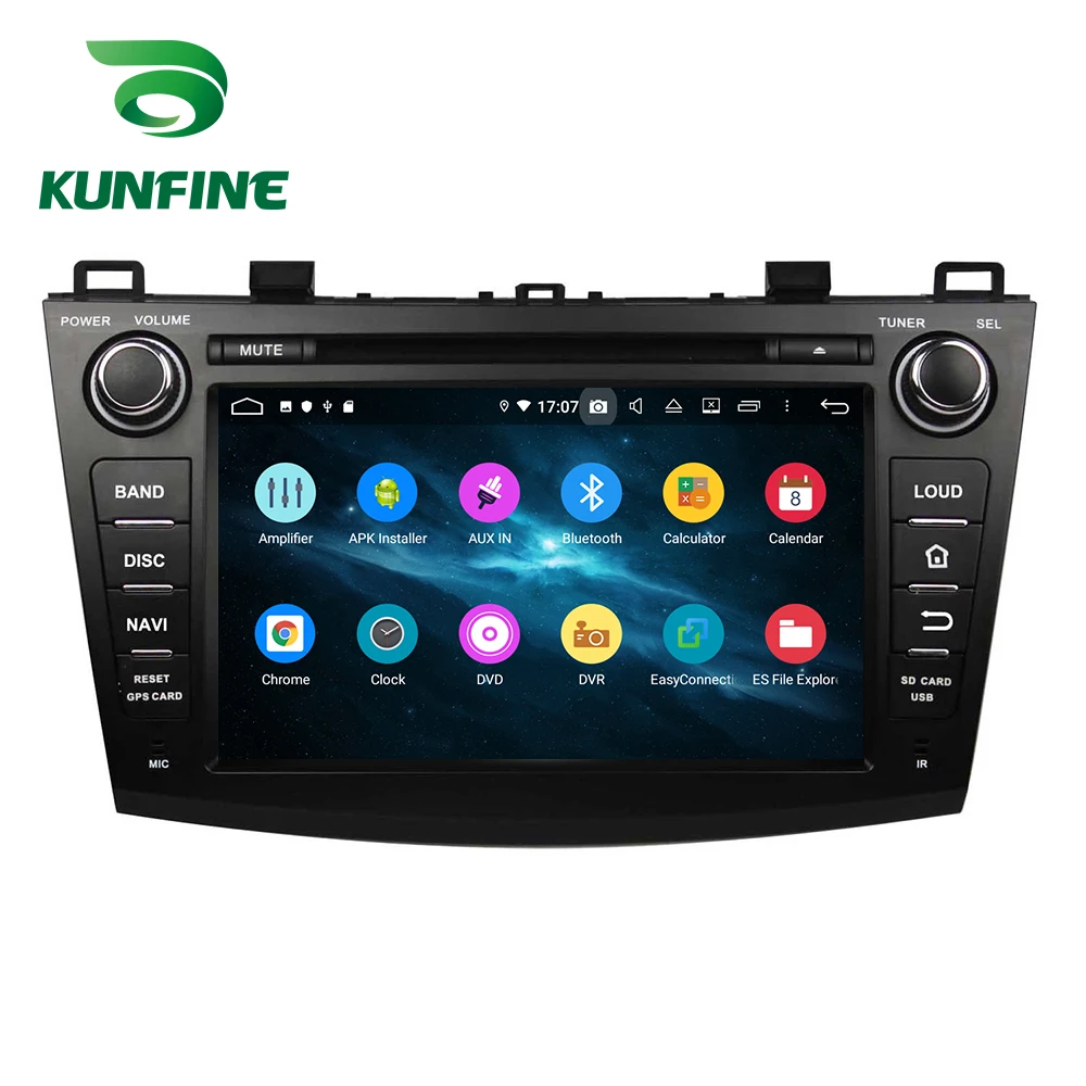 Android 9 0 Восьмиядерный 4 Гб ОЗУ 64 ПЗУ автомобильный DVD GPS мультимедийный плеер
