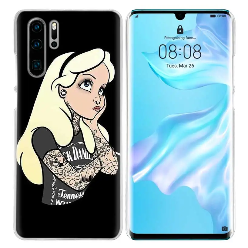 Чехол Alice in Wonderland для huawei mate 30 20 10 P20 P30 Lite Pro P Smart Y9 Prime Honor 8A 8X 10i PC Чехлы для телефона