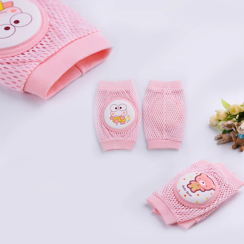 Мультяшные детские наколенники противоскользящая сетчатая подушка из