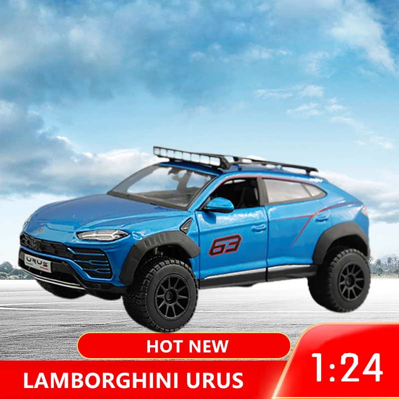 

Maisto 1:24 Modified Lamborghini Urus SUV Alloy Racing Convertible alloy car model simulation car decoration collection gift toy