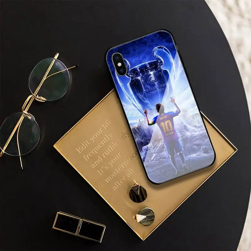 

The King Messis Phone Case For Iphone 11 Pro XR XS MAX 8 X 7 6S 6 Plus Tempered Glass Cove Fundas