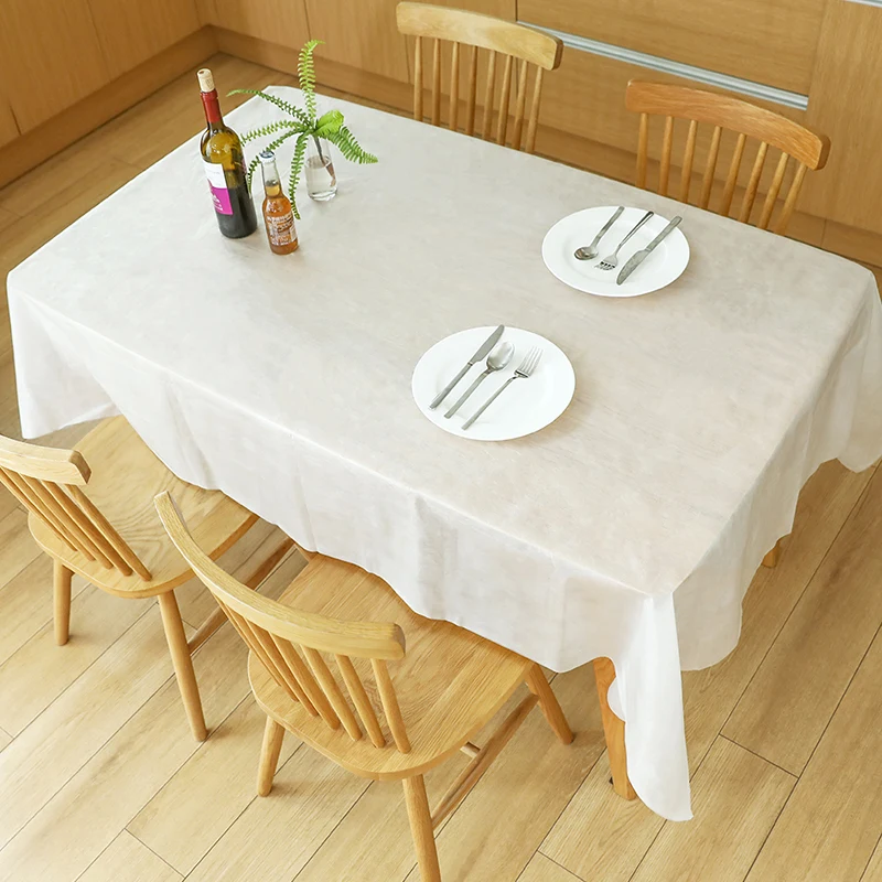 

Outdoor Dining Table Cloth Kitchen Waterproof Oil Proof Rectangular Tablecloth Clear Manteles Disposable Table Covers E