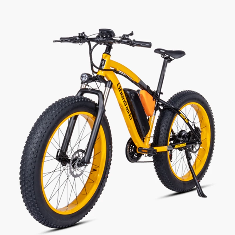 26 дюймов fat ebike 48V500w bafang мотор электрический горный велосипед электрический Снежный велосипед 17ah литиевая батарея Максимальная скорость 40 км/ч emtb