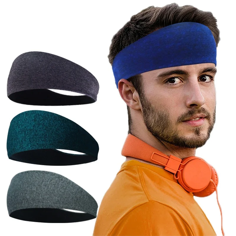 

Men and Women Safety Sports Sweat-absorbent Headband Riding Yoga Sweat-absorbent Hair Bands Sweat Protection Headgears