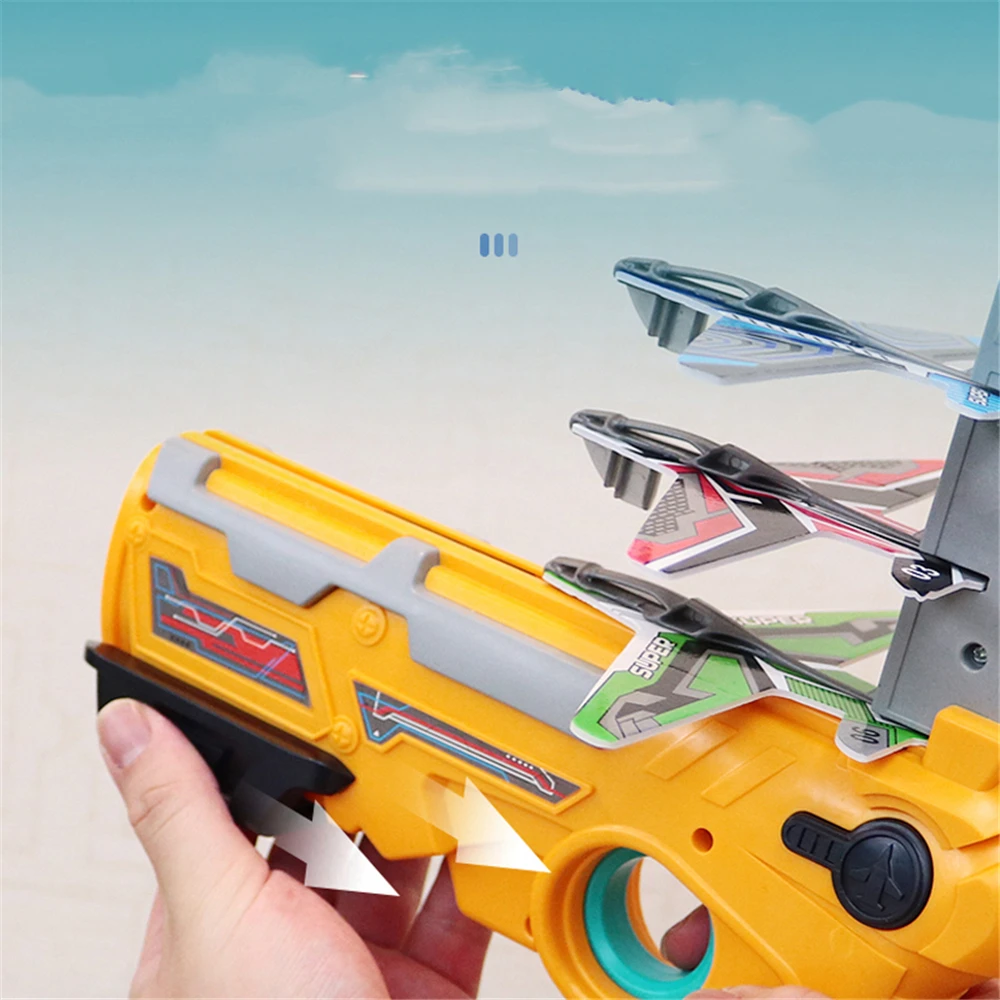 Пусковая установка для самолета игрушка катапульта самолет игрушечный детей