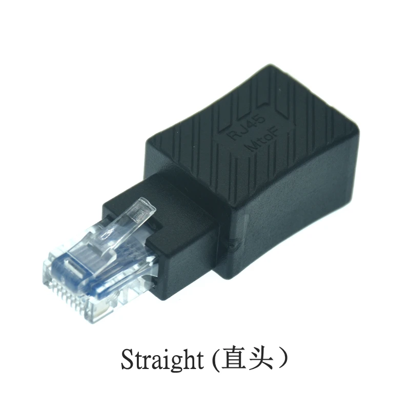 Переходник Ethernet Cat5e/Cat6 90 градусов и 270 RJ45 8P8C штекер | Компьютеры офис
